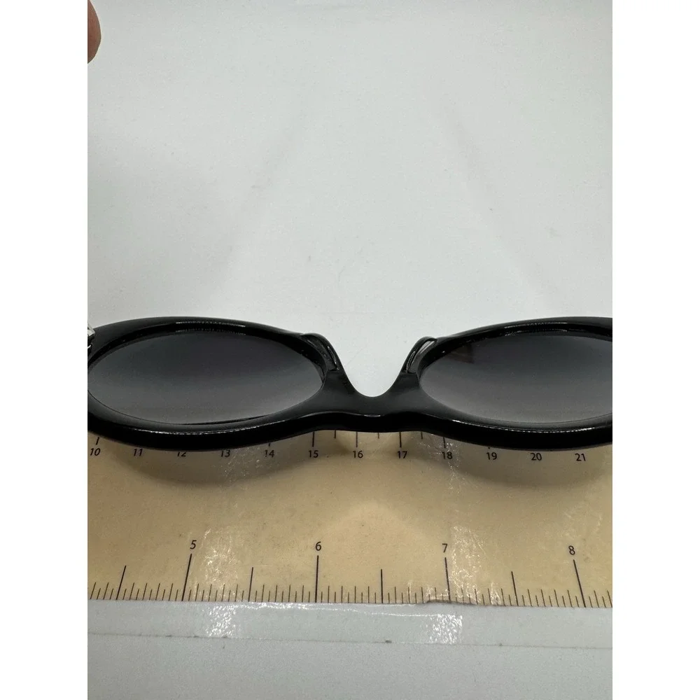 Vintage Fiorucci Black Steampunk Oversized Sunglasses